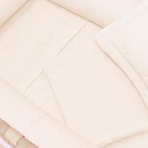 Jogo de Lençol Berço Desmontável 3 Peças Arabesco Palha Big