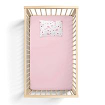 Jogo De Lençol Bublim C/ Elastico Americano Rosa/Arco Iris 340100F2