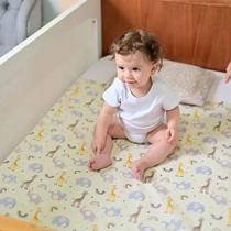 Jogo de lençol c/elástico p/berço americano petit est