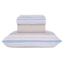 Jogo de Lençol Cama Box Solteiro Kit 3 Peças Com Elástico Sonhare Sultan Cancun