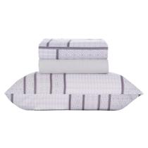 Jogo de Lençol Cama Box Solteiro Kit 3 Peças Com Elástico Sonhare Sultan Vancouver