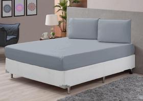 Jogo De Lençol Cama Casal 3 Peças Cama Box Charmoso Todas As Cores - Gaby Enxovais