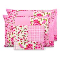 Jogo de Lençol Cama Casal King 03 Peças 400 Fios Micropercal Ponto Palito Estampado Jogo de Lençol Cama Casal King 03 Peças 400 Fios Micropercal Ponto Palito Estampado