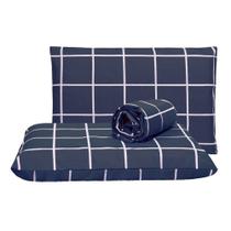 Jogo de Lençol Cama Casal Padrão 3 Peças Essencialle Algodão 160 Fios Com Elástico