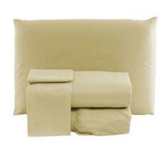 Jogo de Lençol Cama Casal Padrão Box 3 Peças Liso com Elástico em toda volta - 1,88m x 1,38m x 20cm