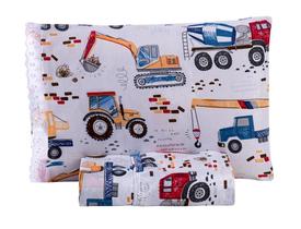 Jogo De Lençol Cama De Solteiro 2 Peças Estampado Infantil