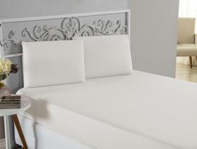 Jogo de Lençol Cama de Viúva 1,28m x1,88m 3pç Algodão Palha