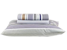 Jogo de Lençol Cama King 04 Peças Santista Home Design 100% Algodão Erik Bege