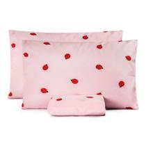 Jogo De Lençol Cama King 3 Peças Algodão Misto