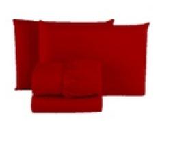 Jogo de Lençol Cama King 3 Peças Liso 1,93m x 2,03m x 30cm - DIVERSAS CORES!
