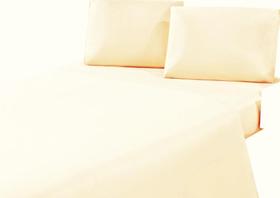 Jogo De Lençol Cama King E Super King 4 Peças Palha