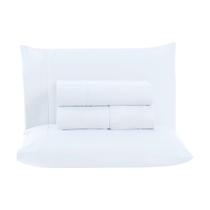 Jogo de Lençol Cama Queen 3 Peças 400 Fios Ponto Life Jogo de Lençol Cama Queen 3 Peças 400 Fios Ponto Life