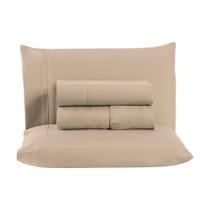 Jogo de Lençol Cama Queen 3 Peças 400 Fios Ponto Life