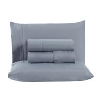 Jogo de Lençol Cama Queen 3 Peças 400 Fios Ponto Life