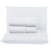 Jogo de Lençol Cama Queen 4 Pçs 400 Fios Micropercal Peletizado Ponto Palito Callandra Jogo de Lençol Cama Queen 4 Pçs 400 Fios Micropercal Peletizado Ponto Palito Callandra