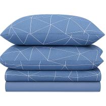 Jogo de Lençol Cama Queen Algodão Luxo Premium C/Elástico