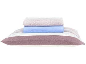 Jogo de Lençol Cama Queen Box 3 Peças Liso 1,98m x 1,58m x 30cm - Diversas Cores - Bella Sorocaba Enxovais