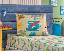 Jogo de Lençol Cama Solteiro 2 Peças Infantil Bouti Kids