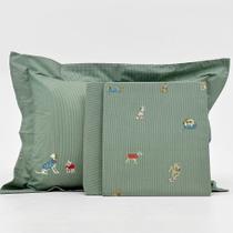 Jogo de Lençol Casa K Solteiro Estampado Vida Bela 90x1,90 Jogo de Lençol Casa K Solteiro Estampado Vida Bela 90x1,90