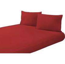 Jogo de Lençol Casal 1 Peças Com Elástico cama mesa e banho