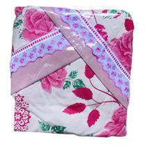 Jogo De Lençol Casal 3 Peças Com Elástico 100% Algodão Alta Qualidade - Cores Estampadas