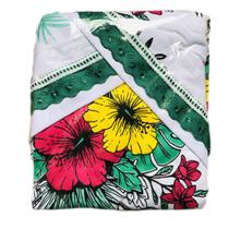 Jogo De Lençol Casal 3 Peças Com Elástico 100% Algodão Alta Qualidade - Cores Estampadas