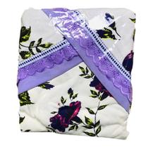 Jogo De Lençol Casal 3 Peças Com Elástico 100% Algodão Alta Qualidade - Cores Estampadas