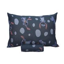 Jogo de Lençol Casal 3 Peças Portallar Disney Stitch Jogo de Lençol Casal 3 Peças Portallar Disney Stitch