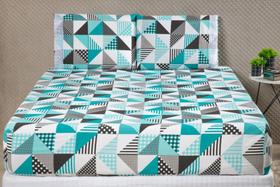 Jogo de lençol CASAL 3pç micropercal 180 Fios algodão