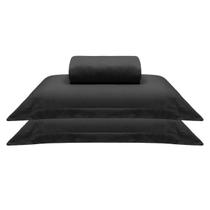 Jogo de Lençol Casal Algodão 3 peças Rolinho Malha Image Liso Buettner