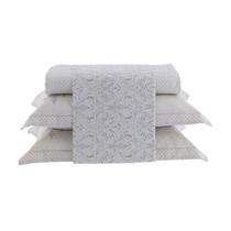 Jogo de lençol Casal Kacyumara 200 Fios Vida Bella 4 Pçs Jogo de lençol Casal Kacyumara 200 Fios Vida Bella 4 Pçs