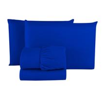 Jogo de Lençol Casal King Size Linha BASIC Cama Box 03 Peças Jogo de Cama com Elástico para Revenda