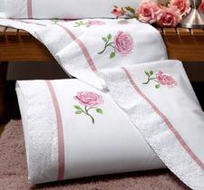 Jogo de Lençol Casal Padrão 04 Peças Percal 180 Fios Athena