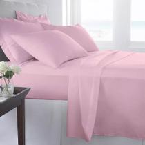 Jogo De Lençol Casal Padrão 3 Peças C/ 20 Cm Altura Algodão 120 Fios