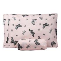 Jogo de lençol Casal padrão 3 peças com elastico Basic 180 fios estampado