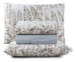 Jogo De Lençol Casal Padrão 4 Peças - 200 Fios Microp Rivera