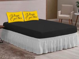 Jogo de lençol casal padrão elasticado amarelo preto varias estampas Jogo de lençol casal padrão elasticado amarelo preto varias estampas