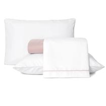 Jogo de Lençol Casal Padrão Linea 200 Fios 4 Peças - Rose