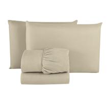 Jogo de Lençol Casal Padrão Linha BASIC Cama Box 03 Peças Jogo de Cama com Elástico para Revenda