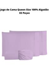 Jogo de Lençol Casal Queen 3 Peças