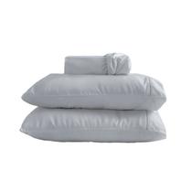 Jogo de lençol casal queen 400 fios toque macio ponto palito