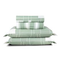 Jogo de Lençol Casal Sublime 400 Fios Micropercal Toque de Algodão 4 Peças - 100% Poliéster Jogo de Lençol Casal Sublime 400 Fios Micropercal Toque de Algodão 4 Peças - 100% Poliéster