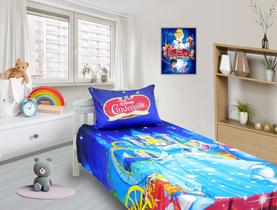 Jogo De Lençol Cobre Leito E Fronha Cinderela 2 ls-ci2 Jogo De Lençol Cobre Leito E Fronha Cinderela 2 ls-ci2