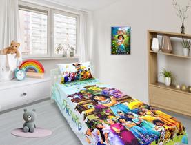 Jogo De Lençol Cobre Leito E Fronha Solteiro Encanto 1 ls-enc1 Jogo De Lençol Cobre Leito E Fronha Solteiro Encanto 1 ls-enc1