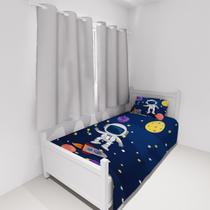 Jogo De Lençol Cobre Leito Fronha Infantil Astronauta Mod 02 Jogo De Lençol Cobre Leito Fronha Infantil Astronauta Mod 02