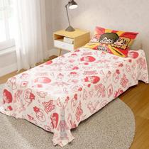 Jogo De Lençol Com Fronha Quarto Infan Harry Potter Kids