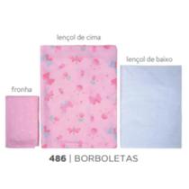 Jogo de lençol de berço americano bublim