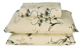 Jogo De Lençol Dia A Dia Estampado 3 Peças Casal Algodão