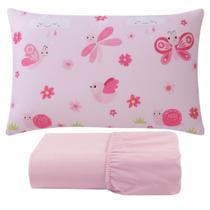 Jogo de Lençol Elastico Solteiro 2 peças para Menina Estampado Jogo de Lençol Elastico Solteiro 2 peças para Menina Estampado