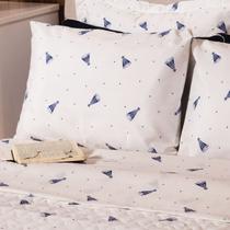 Jogo de lençol Essencial Casal 3peças 150 fios Algodão Jogo de lençol Essencial Casal 3peças 150 fios Algodão